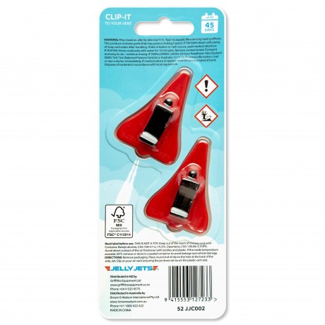 CLIP-IT CHERRY AIR FRESHENER