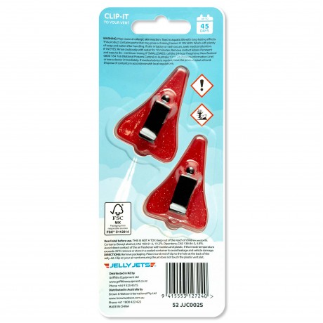 CLIP-IT SPARKLE CHERRY AIR FRESHENER