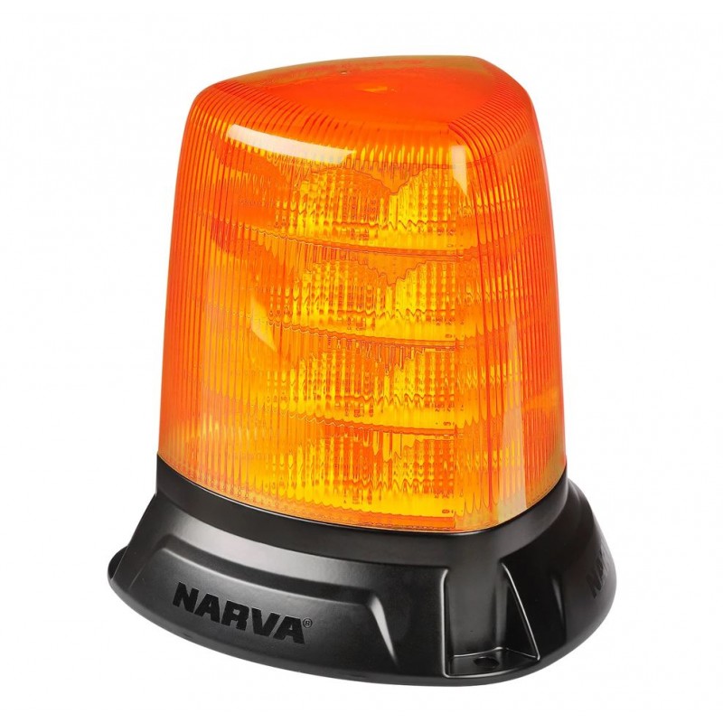 AEROTECH 160MM TALL AMBER LED STROBE FLANGE BASE