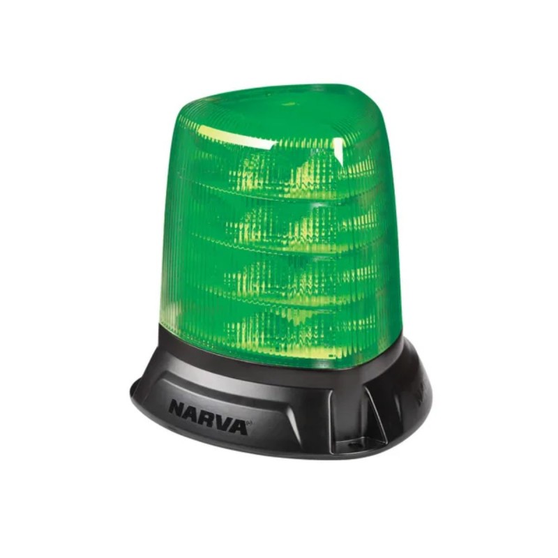 AEROTECH 160MM TALL GREEN LED STROBE FLANGE BASE