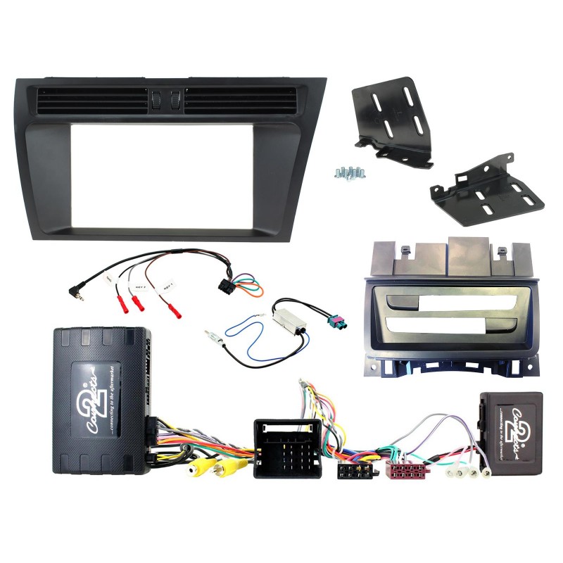 DOUBLE DIN BLACK INSTALL KIT TO SUIT AUDI A4/A5