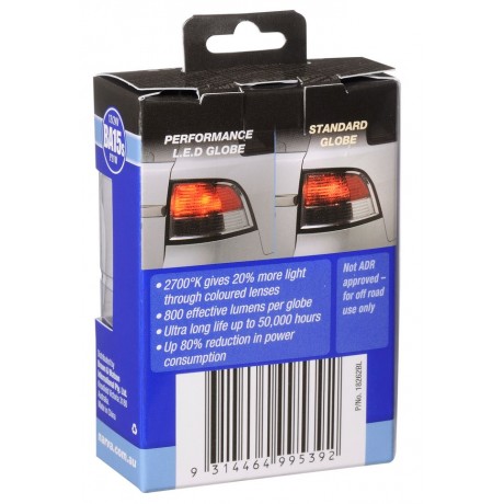 12/24V BA15S P21W LED GLOBES