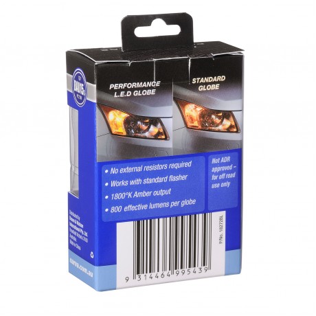 12V BAU15S LED GLOBES WITH CANBUS 