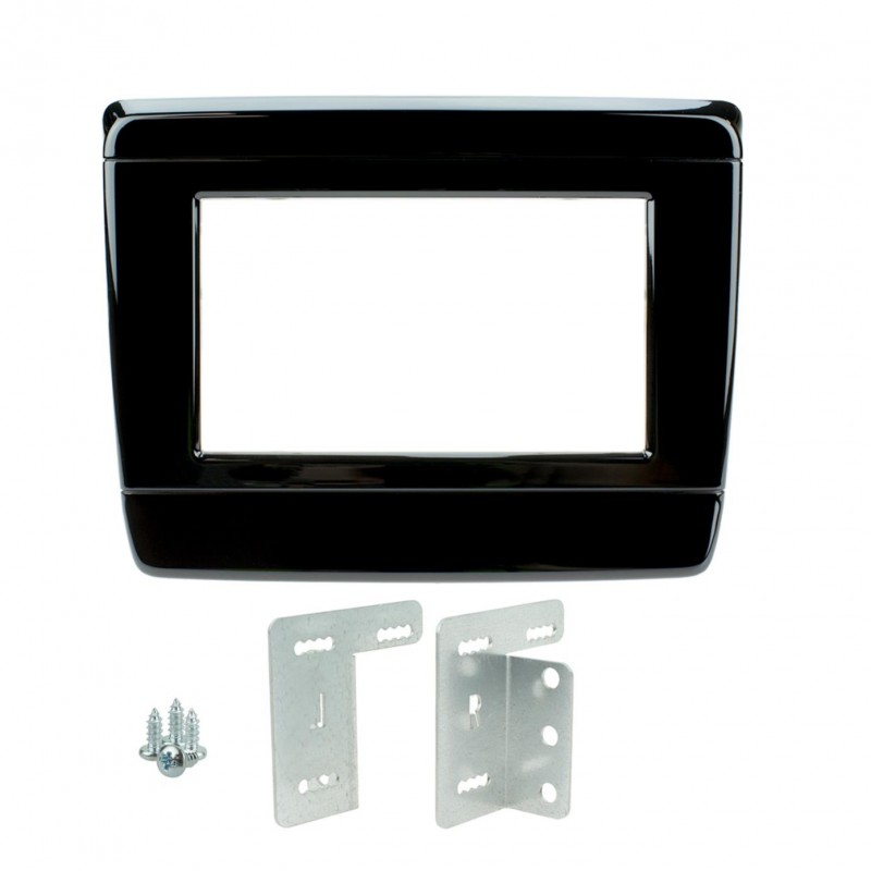 DOUBLE DIN FACIA KIT TO SUIT ISUZU D-MAX (GLOSS BLACK)