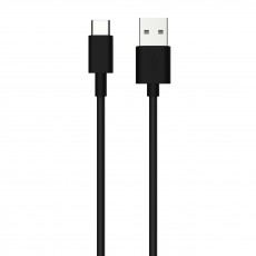 1M USB-C TO USB-A CABLE- BLACK