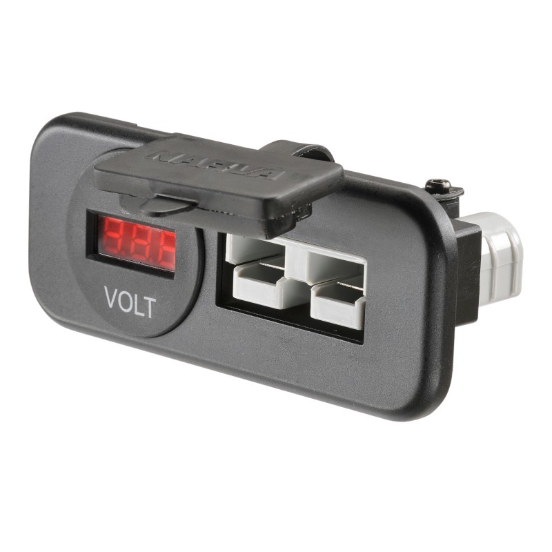 50A CONNECTOR/VOLT METER TWIN