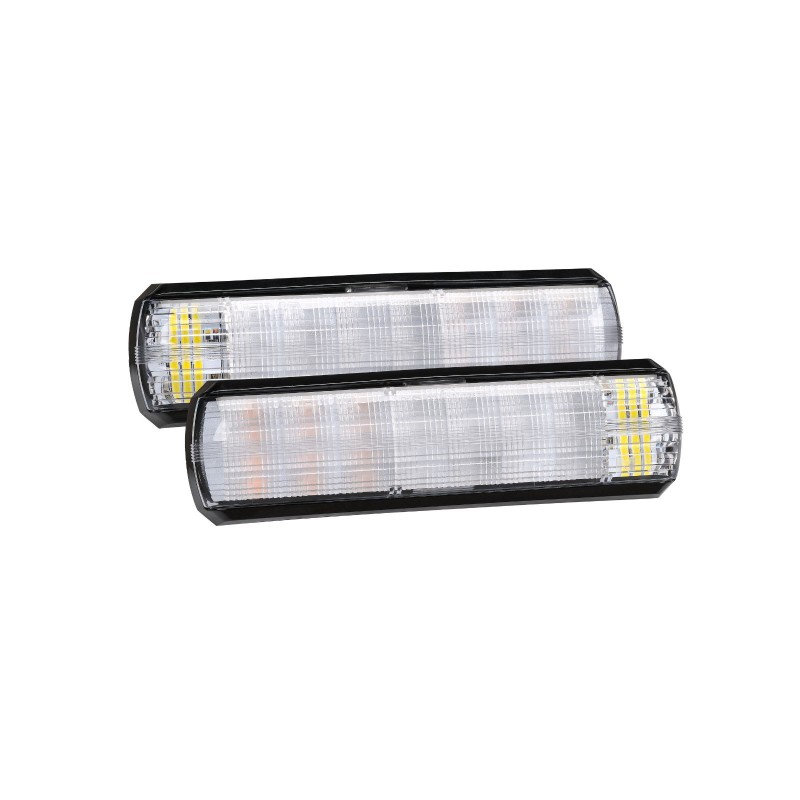 MDL38 10-30 S/T/R AMBER/RED/WHITE BLISTER OF 2