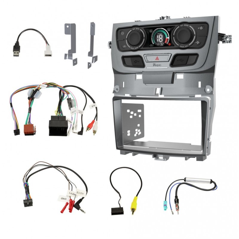 DOUBLE DIN INSTALL KIT TO SUIT HOLDEN VE SERIES 2 (GUNMETAL)