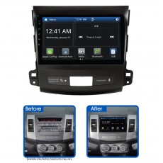 9IN MULTIMEDIA RECEIVER MITSUBISHI OUTLANDER & PEUGEOT 4007