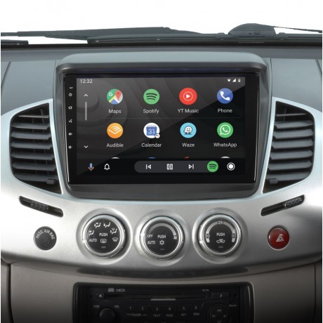 9IN MULTIMEDIA RECEIVER MITSUBISHI TO SUIT TRITON- NO SWC