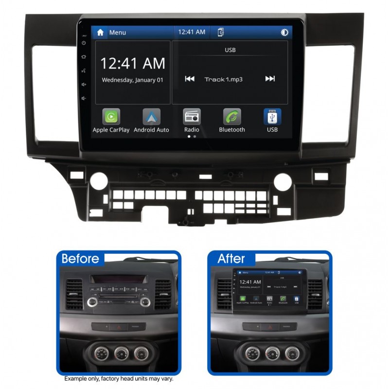 10IN MULTIMEDIA RECEIVER MITSUBISHI LANCER (2013-2017)