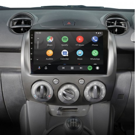 9IN MULTIMEDIA RECEIVER TO SUIT MAZDA 2 (2007-2011) - NO SWC