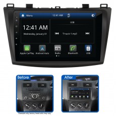 9IN MULTIMEDIA RECEIVER TO SUIT MAZDA 3 (2009-2013)