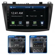 9IN MULTIMEDIA RECEIVER TO SUIT MAZDA 3 (2009-2013)