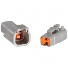 CONNECTOR 4 WAY DTM DEUTSCH KIT
