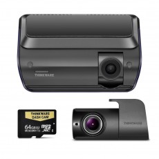 2K QHD FRONT & REAR DASH CAM KIT (Q1000) - 64GB