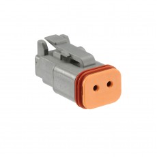 2 WAY DEUTSCH CONNECTOR MALE PK10