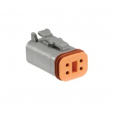 4 WAY DEUTSCH CONNECTOR MALE PK10
