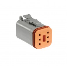 6 WAY DEUTSCH CONNECTOR MALE PK10