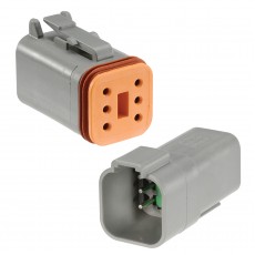 6 WAY DEUTSCH CONNECTOR KIT 10 PACK PAIR