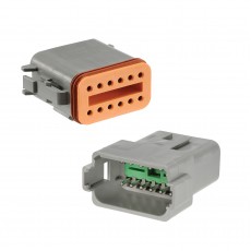 12 WAY KIT DEUTSCH CONNECTOR PAIR