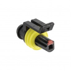 1 WAY CONN AMP MALE PK10