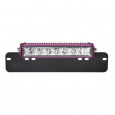 10 INCH EX2 LIGHTBAR LICENCE PLATE SINGLE ROW