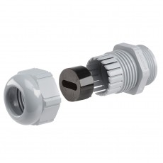 COMPRESSION FITTING 4 CORE FLAT    