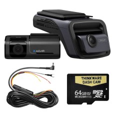 4K FRONT & 2K REAR DASH CAMERA PACK 64GB