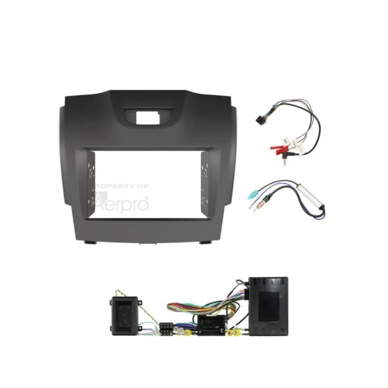 DOUBLE DIN GREY INSTALL KIT