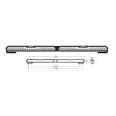 ULTIMA LIGHT BAR JOINER USE TO MAKE 48 INCH BAR