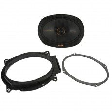 6x9IN 300W 2WAY COAXIAL CAR SPEAKER PAIR 