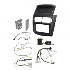 DOUBLE DIN INSTALL KIT FOR FORD TERRITORY SZ MK1 SATIN BLACK