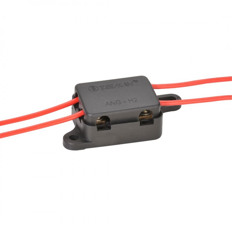 TWIN IN-LINE ANG/ANS FUSE HOLDER WITH COVER BLISTER PACK