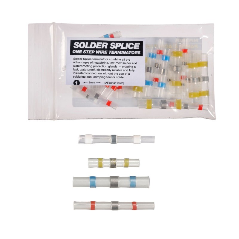 SOLDER SPLICE ASSORTMENT 25 PIECES