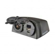 HEAVY DUTY TWIN ACCESSORY/USB/USB C SOCKET