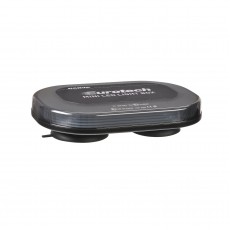 12/24V EUROTECH MINI LED L/BOX MAGNE B CLEAR SMOKED LENS AMB