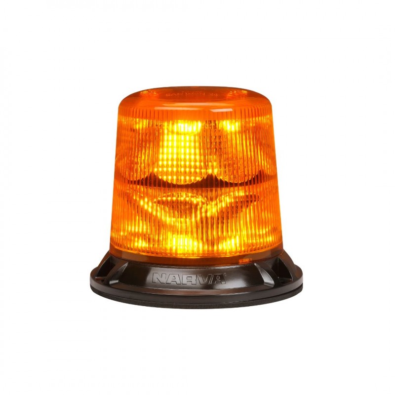 9-33V TALL PROFILE EUROTECH II LED STROBE/ROTATOR AMB FLANGE