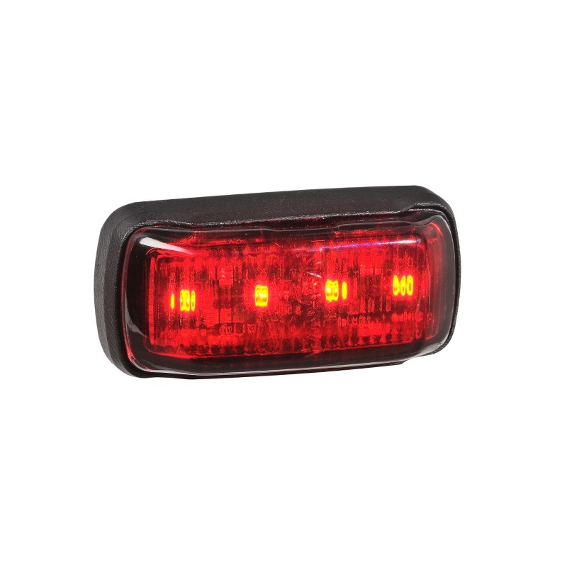 9-33V MDL64 LED REAR END OUTLINE MARKER RED 0.5M