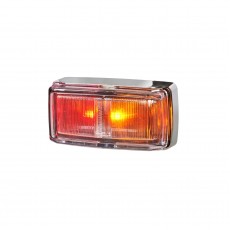 9-33V MDL80 RED/AMBER SIDE MARKER LAMP BLK B DEUTSCH CONN