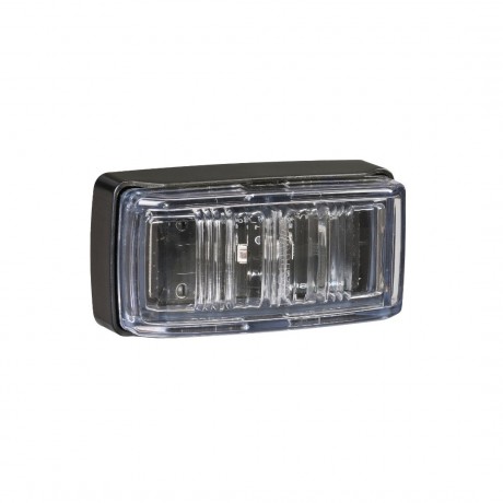 9-33V MDL80 LED FRONT END OUTLINE MARKER WHITE BLK B 2.5M