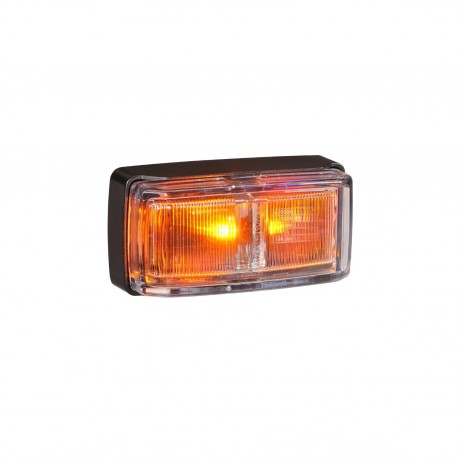 9-33V MDL80 LED SIDE DIRECT INDICATOR AMB BLK B 0.5M CABLE