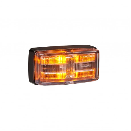 9-33V MDL80 LED SIDE MAR SIDE DIR IND RED/AMB/AMB BLK B 0.5M