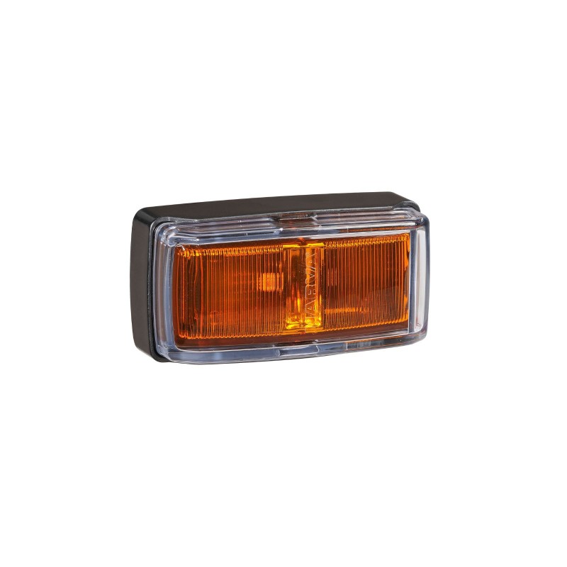 9-33V MDL81 LED SIDE DIR INDICATOR AMB BLK DEFLECTOR B 0.5M