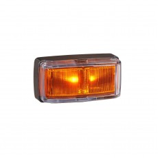 9-33V MDL81 LED SIDE DIR INDICATOR AMB BLK DEFLECTOR B 0.5M