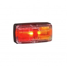 9-33V MDL81 LED SIDE MAR SIDE DIR IND RED/AMB/AMB BLK B 0.5M 