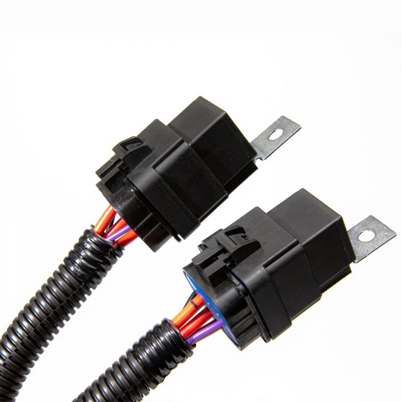12V 4 LAMP HD WIRING HARNESS