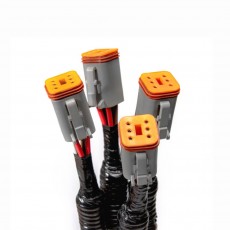 12V 4 LAMP HD WIRING HARNESS