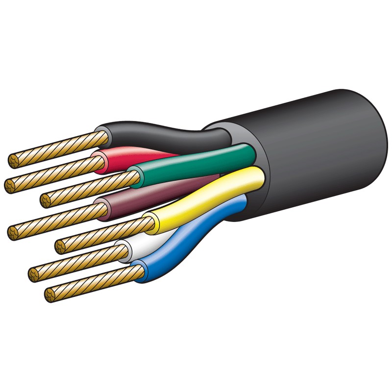 CABLE 7CORE 12AMP 2.5MM 30M