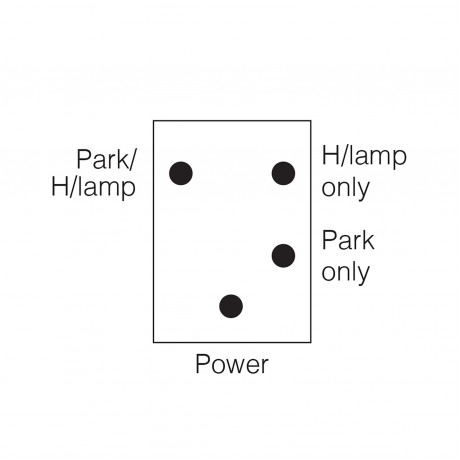 SWITCH PUSH PULL 30AMP H/LAMP